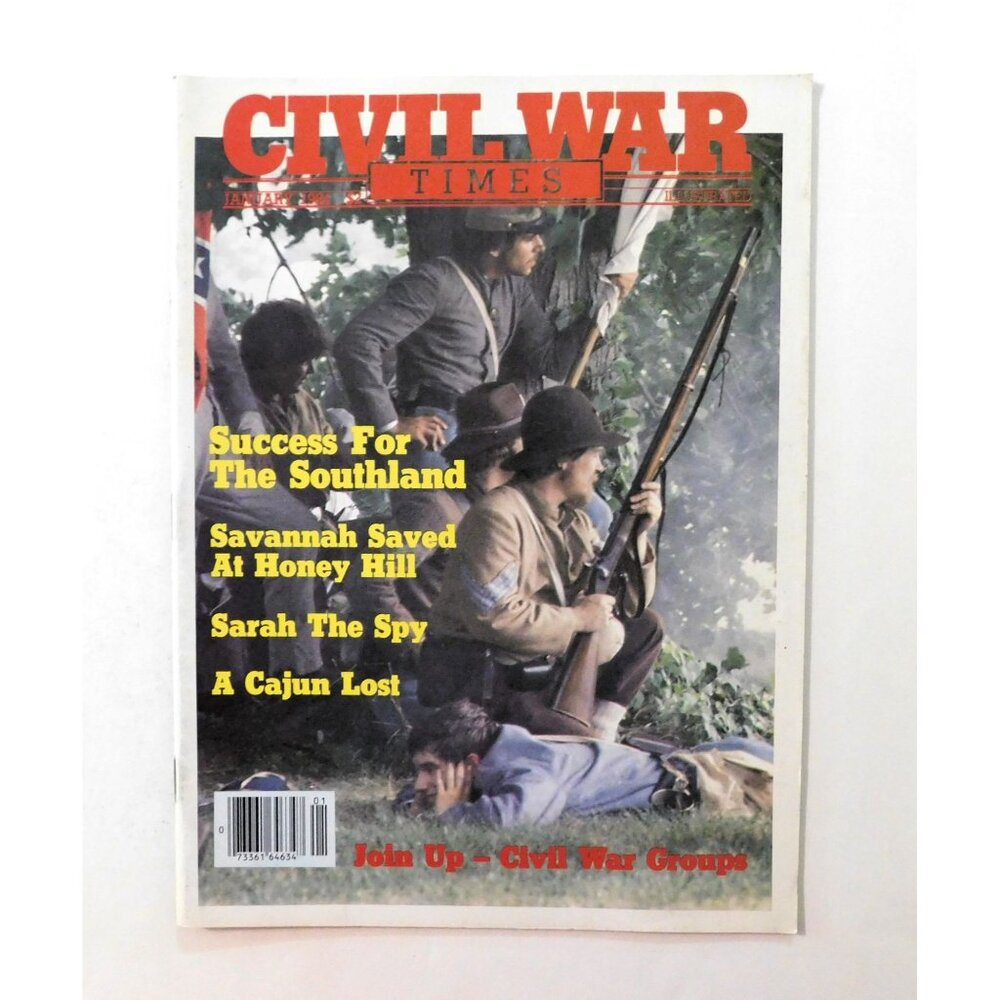 Civil War Times Illustrated Magazine January 1984 Sarah Emma Edmonds Honey Hill